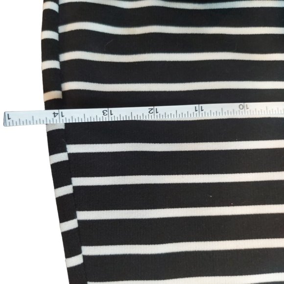 STRIPED LAPISE SKIRT SIZE XS - Picture 5 of 6